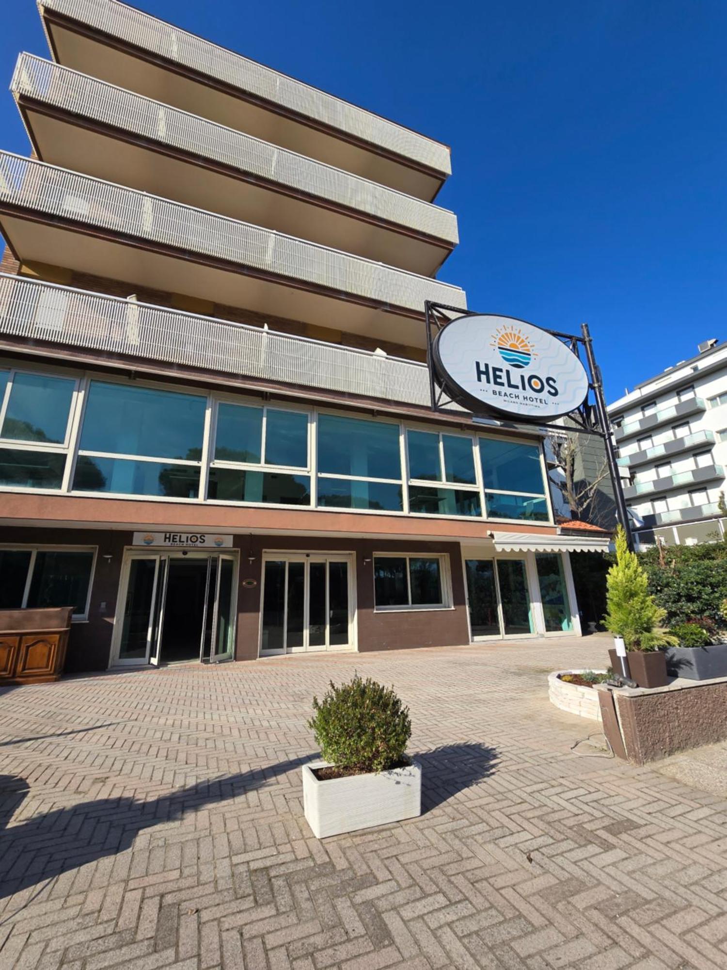 Hotel Helios Beach Milano Marittima Exteriér fotografie