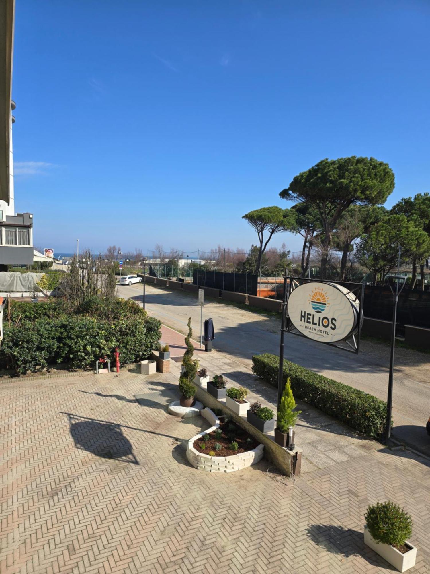 Hotel Helios Beach Milano Marittima Exteriér fotografie
