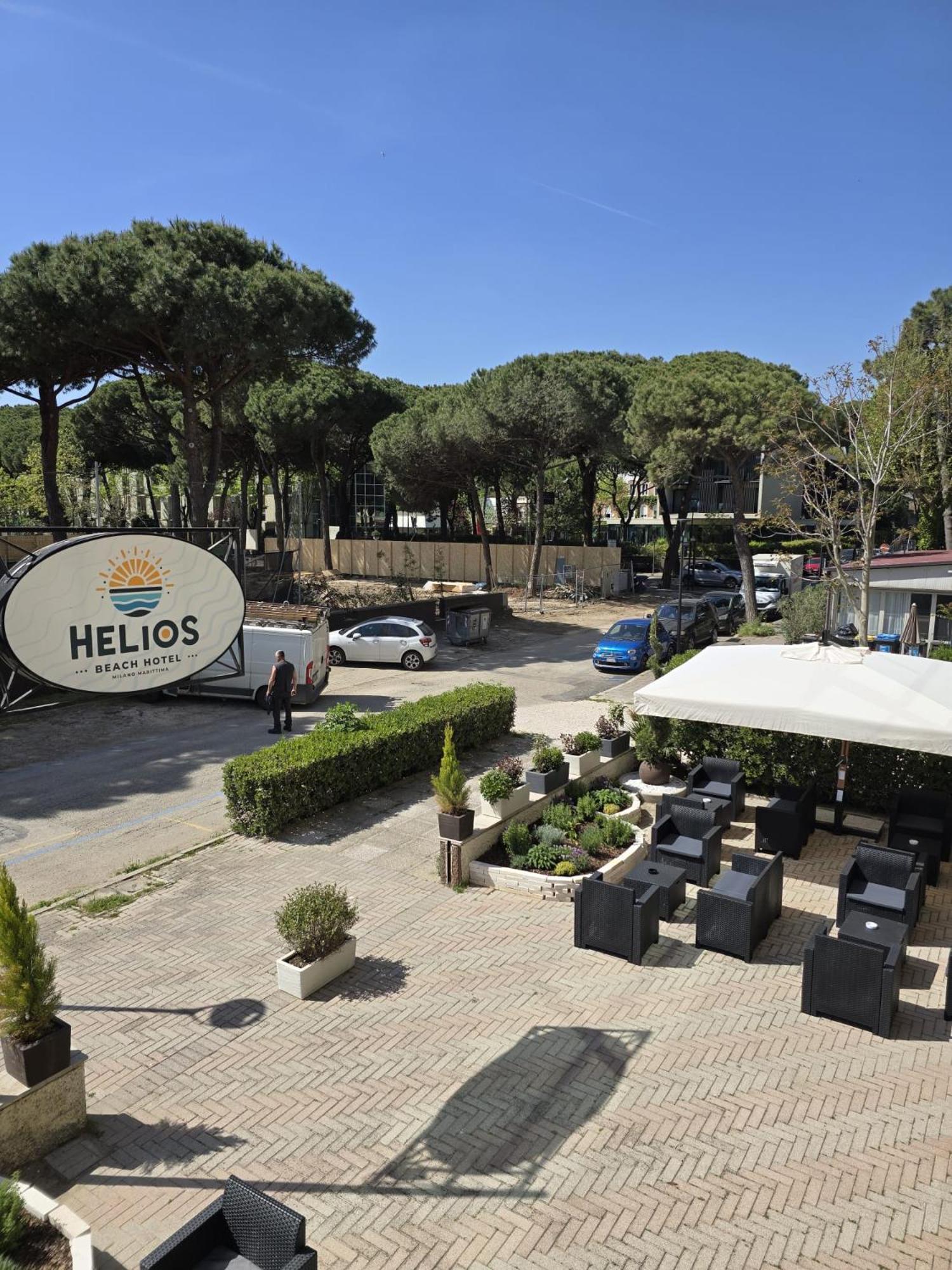 Hotel Helios Beach Milano Marittima Exteriér fotografie