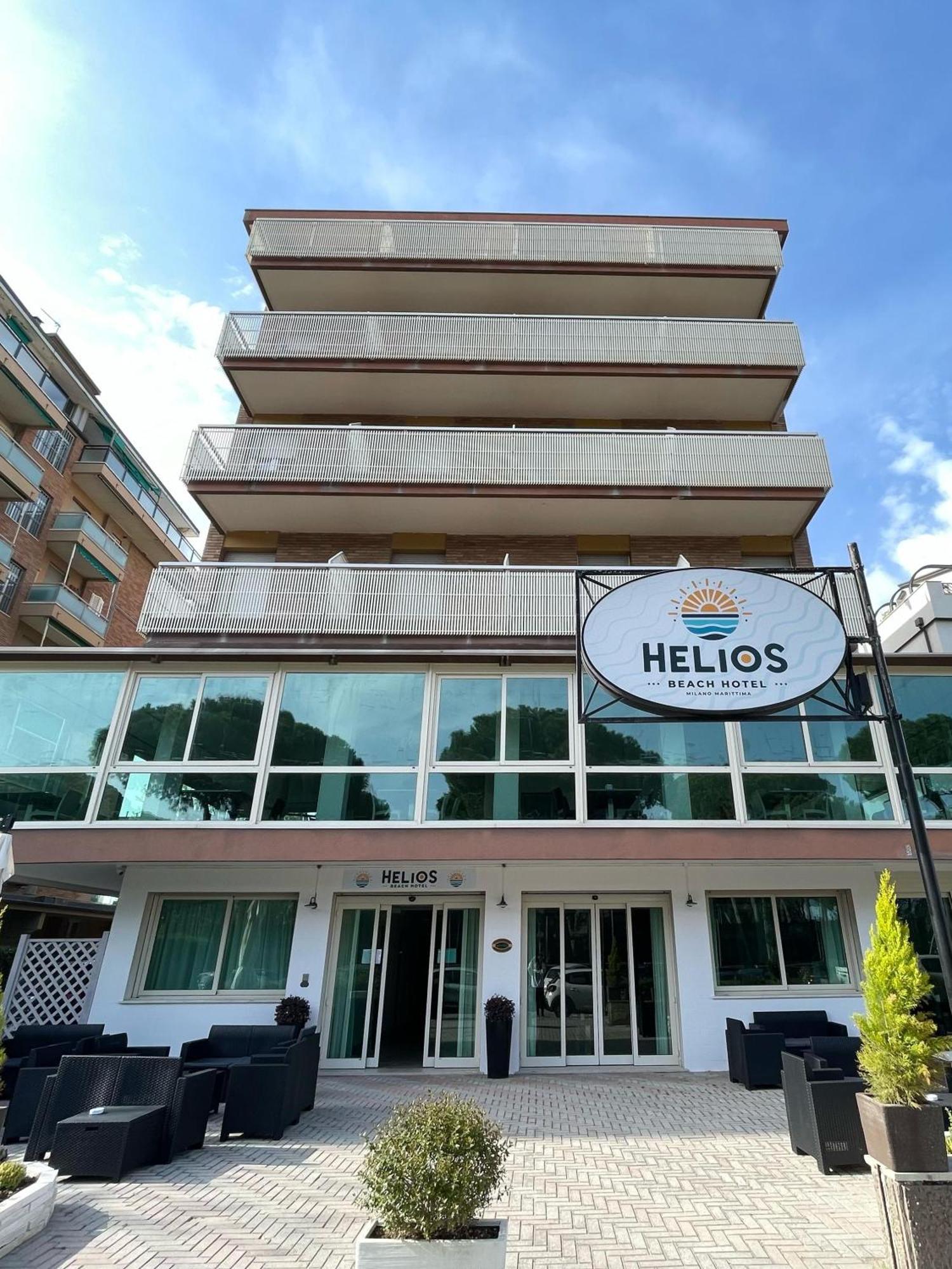 Hotel Helios Beach Milano Marittima Exteriér fotografie