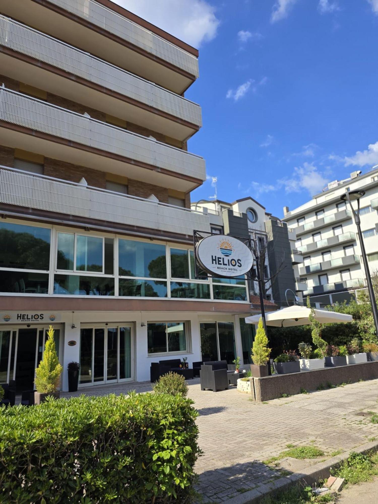 Hotel Helios Beach Milano Marittima Exteriér fotografie