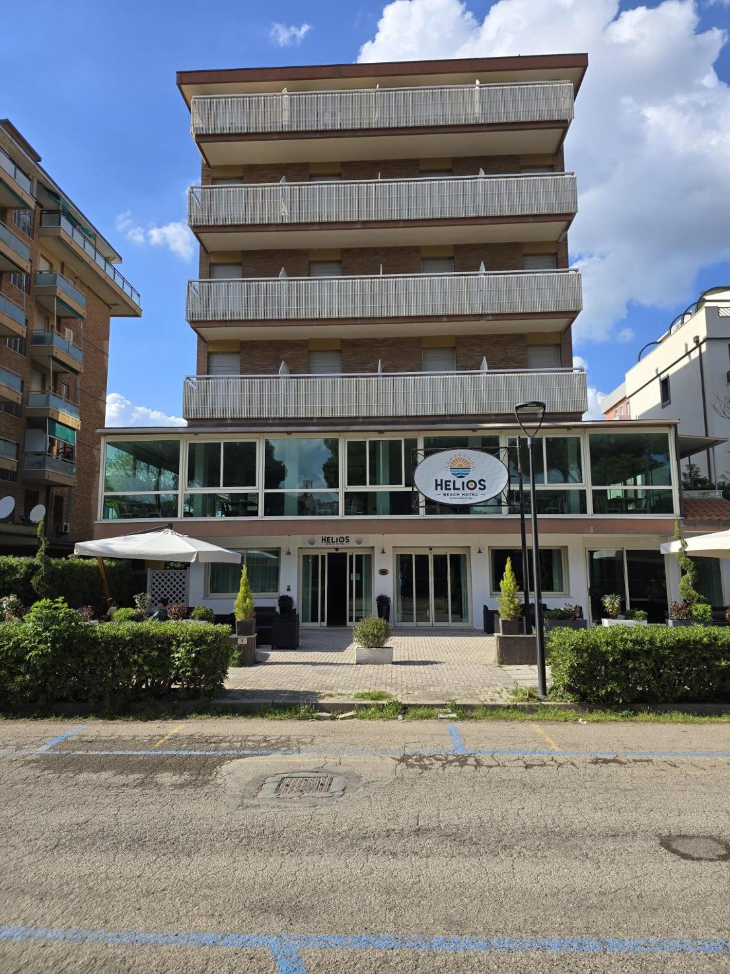 Hotel Helios Beach Milano Marittima Exteriér fotografie