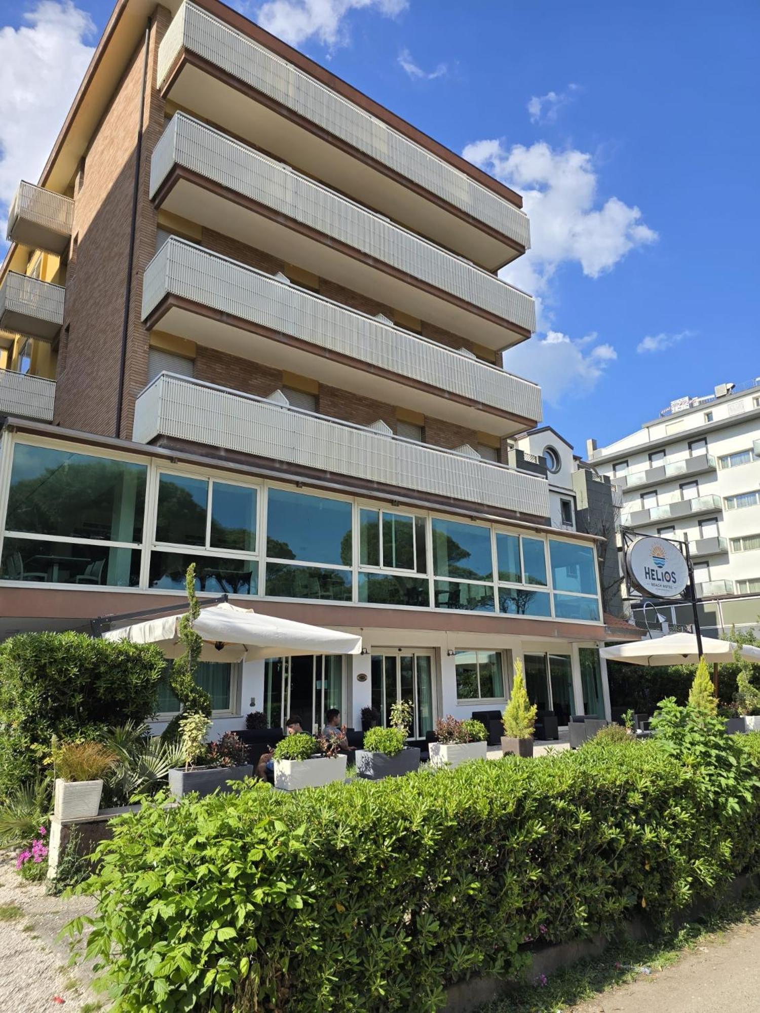 Hotel Helios Beach Milano Marittima Exteriér fotografie