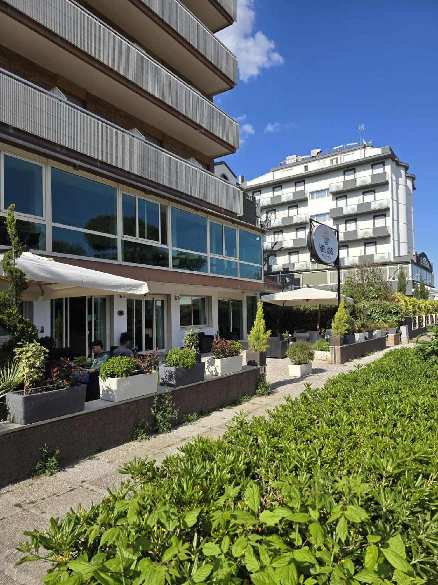 Hotel Helios Beach Milano Marittima Exteriér fotografie